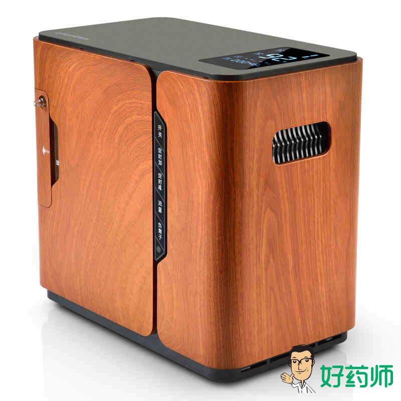 鱼跃制氧机YU500家用老人孕妇保健吸氧氧气机便携式氧气管瓶静音