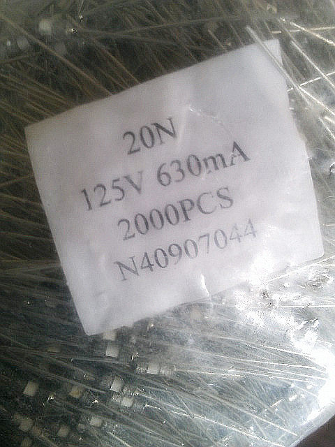 Fuse Fuse Fuse special offer 125V630mA