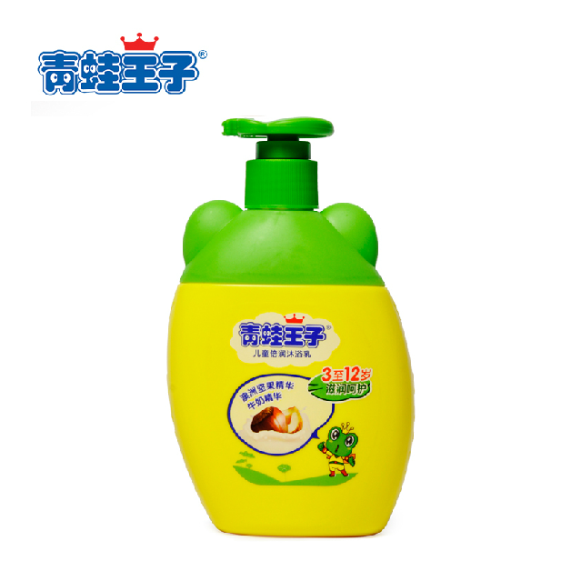 青蛙王子 儿童倍润沐浴乳(坚果牛奶型)260ml 宝宝滋养沐浴露
