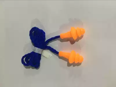 Silicone anti-noise sleep noise reduction sound insulation earplugs Christmas tree type S280 swimming waterproof protective earplugs