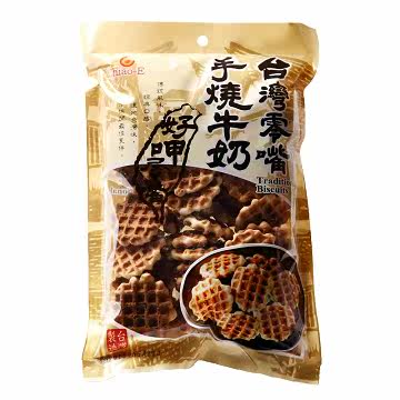 巧益 台湾零嘴手烧牛奶煎 170g官网直邮进口
