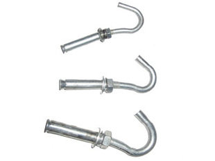 National standard expansion hook m6-m16 blue and white expansion hook lengthened and enlarged expansion hook ceiling fan hook water heater hook