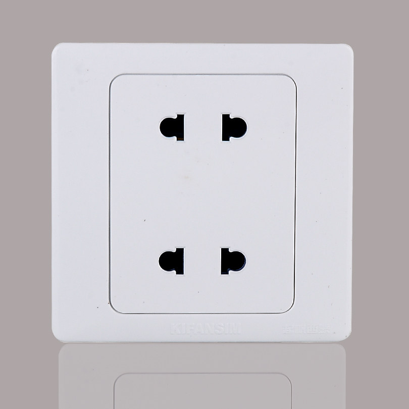 KIFANSIM Sail Simon K5 0 Series 22 Eye 86 Type Power Wall Socket Switch Four Holes Socket