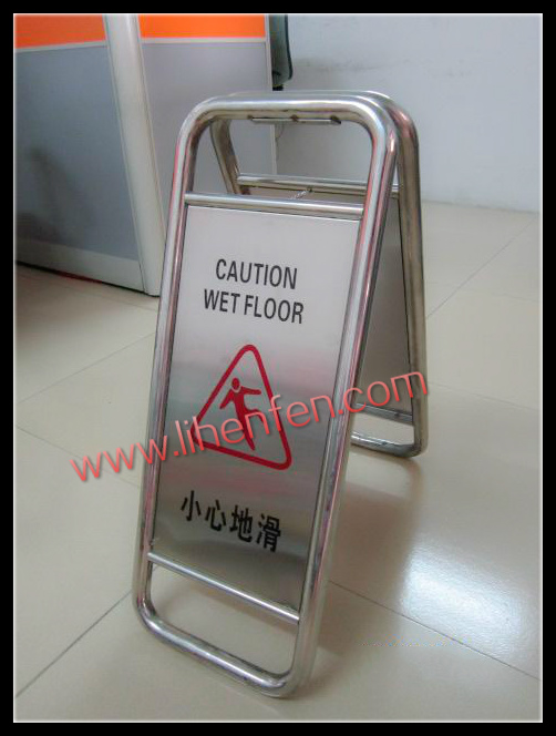 Stainless steel folding do not park license plate no parking special parking space license plate clean sliding prompt sign customization