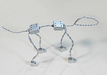 Stop-Motion Animation - Semi-Finished Skeleton (Material: Aluminum: Quadruped Animal Type)