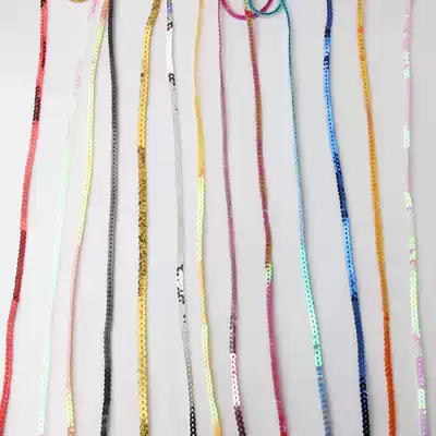 4mm sequin with diy handmade beads with dance clothes T-shirt heavy industry decoration materials