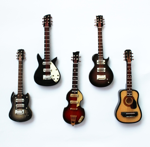 American Tourist Culture Creativity Commemorative Gift Boutique Musical Instrument Guitar Round Number in Guitar Round Number-Taobao