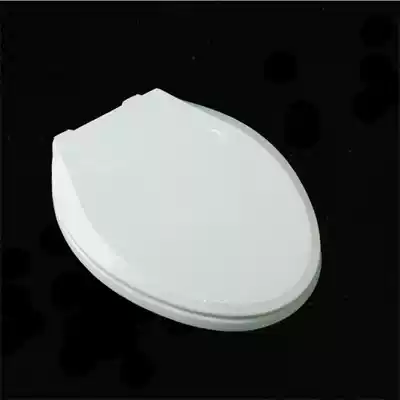 Thickened slow-down silent V O-type toilet cover Universal toilet cover Toilet accessories Toilet cover