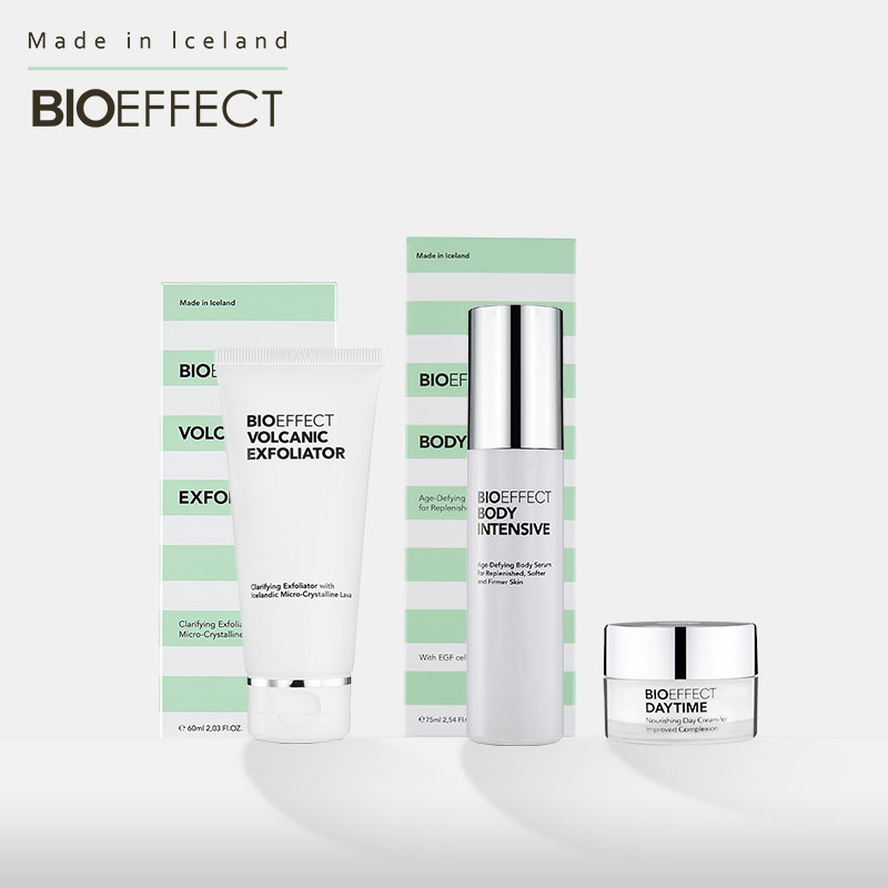 蓓欧菲BIOEFFECT蓓欧菲清洁保湿套装 软肤磨砂膏 身体修护凝露