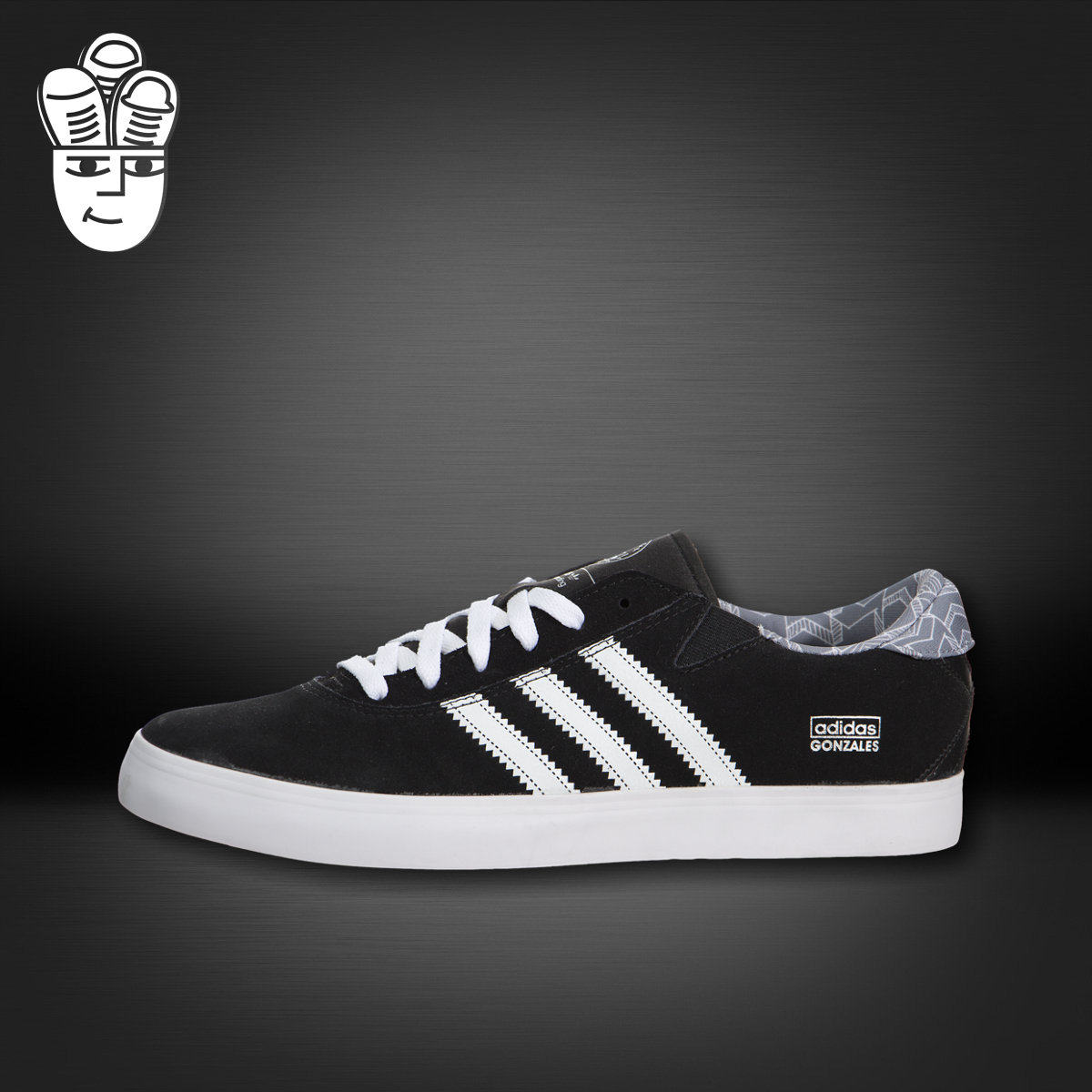 阿迪达斯Adidas Gonz Pro三叶草男子低帮板鞋 复古运动休闲鞋