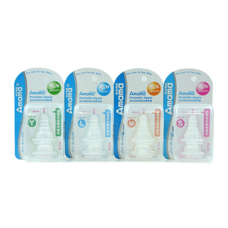 Peace of mind Mom A1070 Standard Breastmilk Reality Nipple (SMLY type) 2 clothes