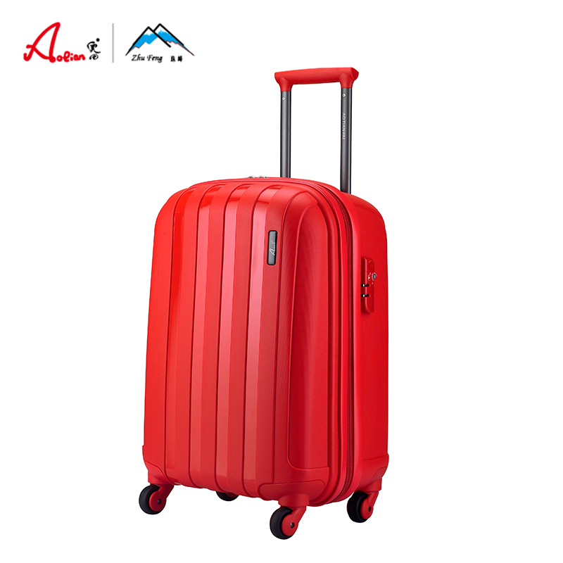 Ottawa Pp Unbreakable Trolley Suitcase, Ultra-Light Universal Wheel Travel Suitcase with Explosion-Proof Zipper, Airline Checked Luggage Suitcase 