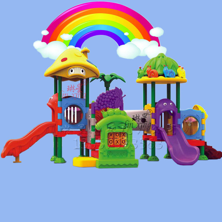 Lin Xiao Dr. Slide Kindergarten Toys Outdoor Plastic Community Large Outdoor Combination Amusement Facilities