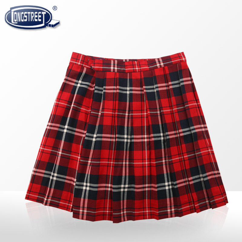 Lan Shi school uniform School uniform girls plaid skirt Q-5318