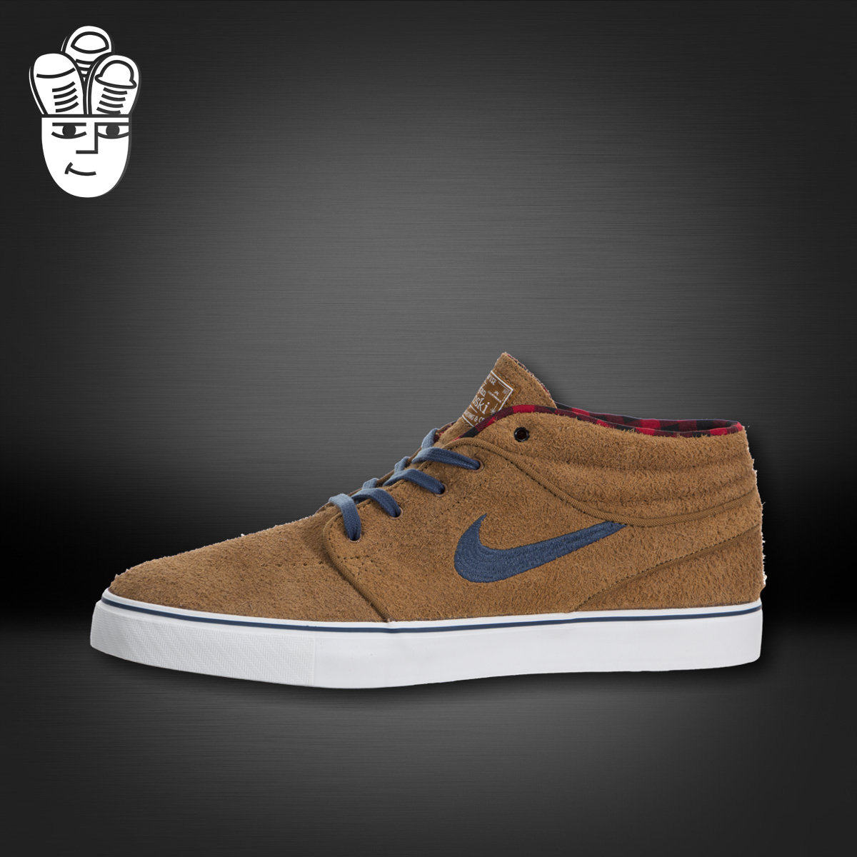 耐克 Nike SB Stefan Janoski 男鞋 中帮 帆布 滑板鞋 443095-601