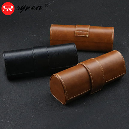 syrea皮革眼镜盒男大号眼睛盒女便携创意个性