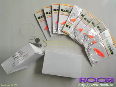 Pure imported United States USA fish hook Fishing hook with barbs 2 hooks Price rigidity toughness