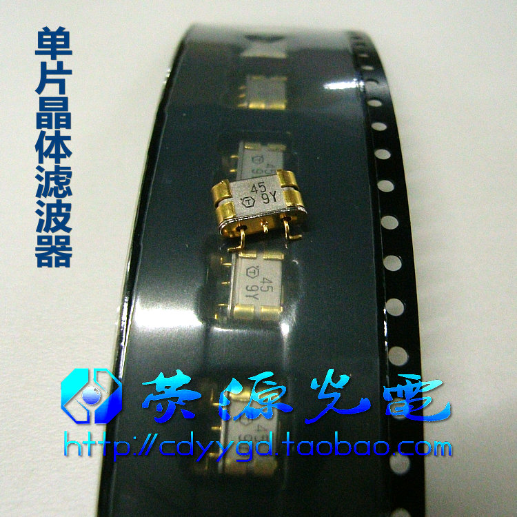 Original Japanese TOYOCOM SMD 45MHz 2-pole ±7 5K ±20K monolithic crystal filter