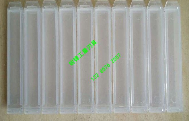 Machine screw tapping plastic packaging box screw tapping one-piece transparent box 3456810121416 model complete box