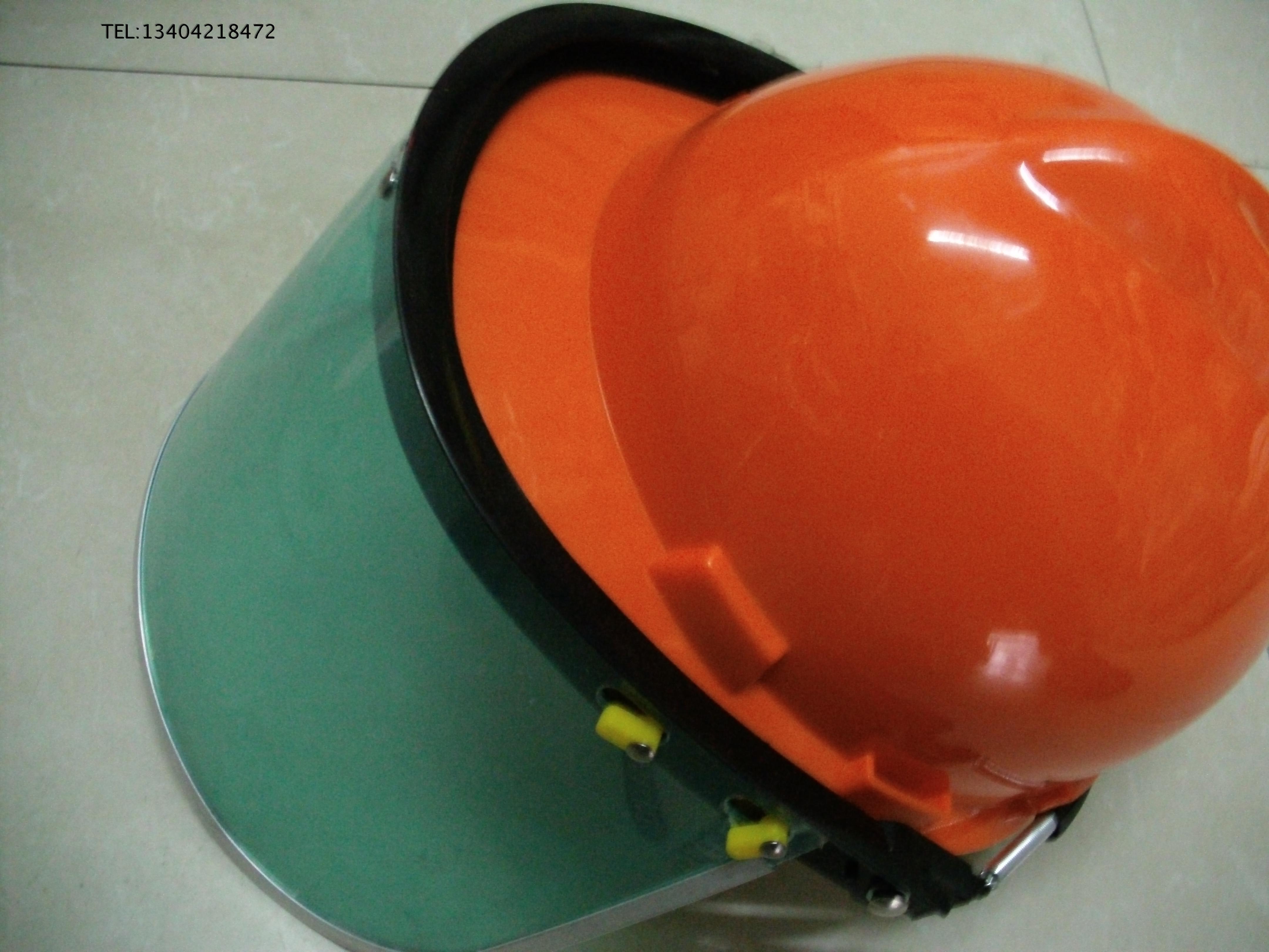 Protective impact visor Elephant dust mask Anti-dust shield Protective hard hat Protective work surface stand