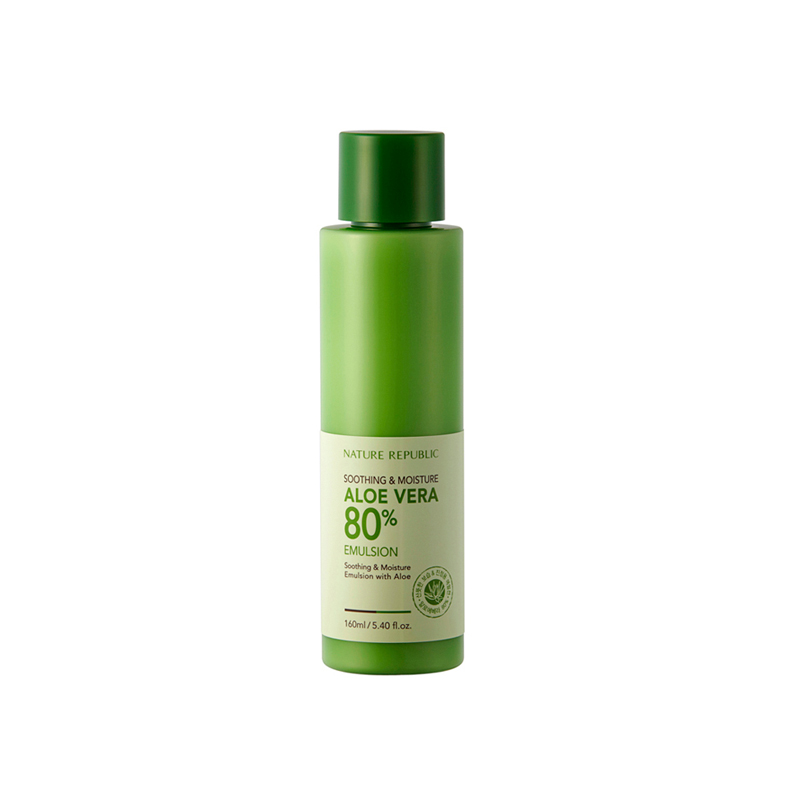 Nature Republic 舒缓芦荟乳液 160ml/瓶滋润补水保湿韩国正品