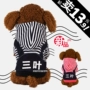 Gói quốc gia | Dây đeo dày với quần áo cho mèo hình thú cưng được trang trí với áo len Teddy mùa thu và mùa đông - Quần áo & phụ kiện thú cưng áo cho mèo