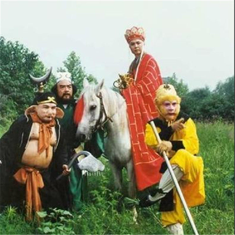 Ancient costume Journey to the West costume props full set of performance costume adult Tang monk master and apprentice four people Monkey King pig Bajie Sand Monk