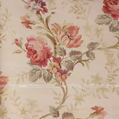 Pattern ab version of American retro American imported seabrook pure paper wallpaper wallpaper living room Sibrook