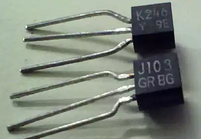 Toshiba small power field effect transistor 2SK246 2SJ103 (K246 J103) matching tube