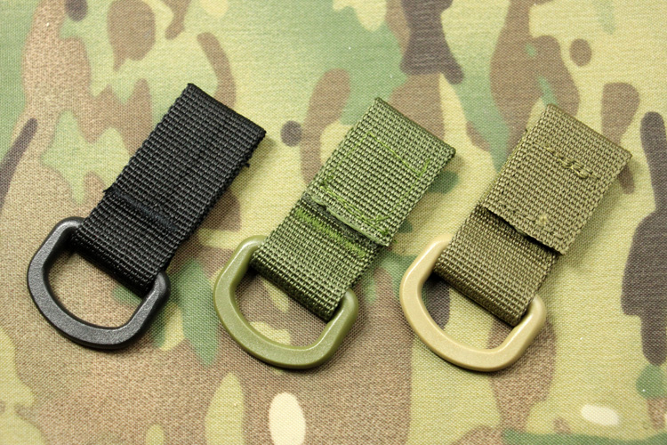 7GEAR Outdoor Tactical Nylon Webbing Small Buckle MOLLE System Gadget Vest Backpack Companion Three Colors