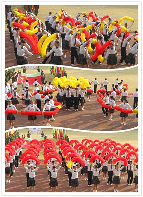 Games Opening Ceremony Flower Ring Kindergarten props Flower Gymnastics Parade Dance Performance with Flower Ring Dingding