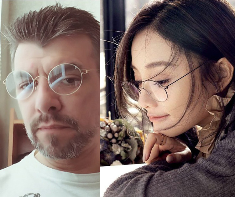 Danyang Berg half-frame personality ultra light round men and women close eye retro frame neutral full frame pure titanium spectacle frame