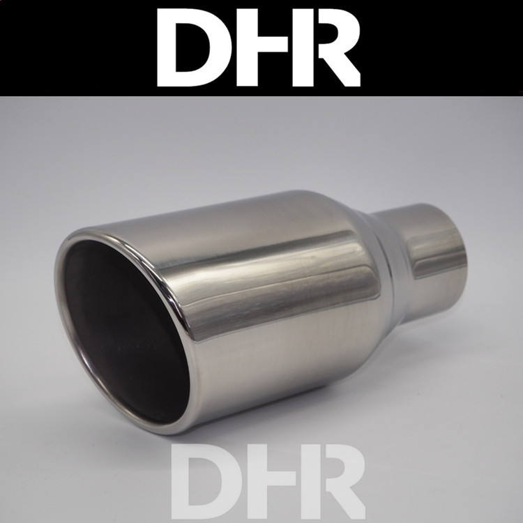 Y8005 welded car retrofitted exhaust pipe REIZ Sithdomain horse 3 tailpipe universal tailmouth 102 curled monolayer