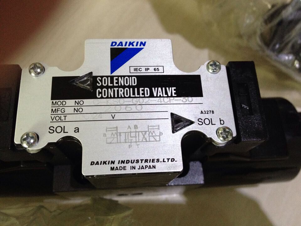 Japan Daikin solenoid valve JFC-G02-30-15-N Check valve SGR-G03-1-10 Valve MR-02