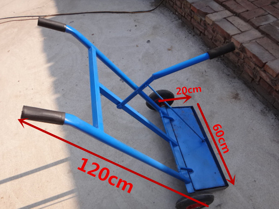 Magnetic mop sweeper Iron suction car Iron scrap pick-up driver push iron removal car pick-up miscellaneous iron plant foundry workshop