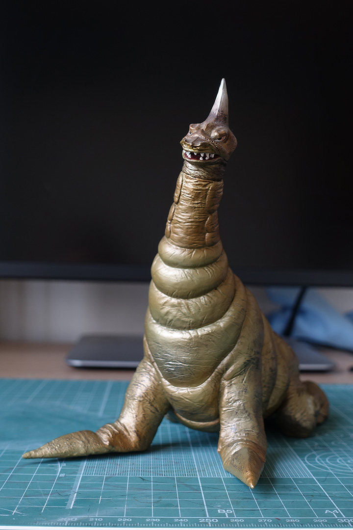 Spot] x-plus big monster series Gold Monster Gelton