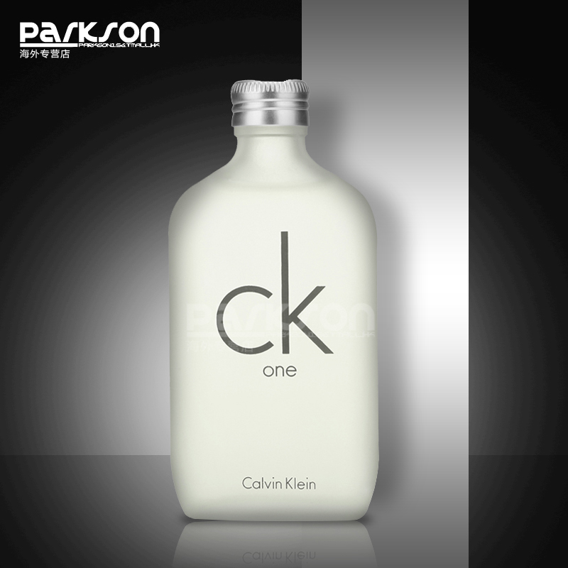 ck凯文克莱ck one白瓶ck be男士女士中性淡香水100ml持久清新