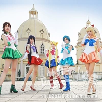 Cho thuê trang phục cosplay Bắc Cực Thủy thủ mặt trăng 野 COS COS Quần áo thủy thủ phù hợp với điểm quần áo cosplay harry potter