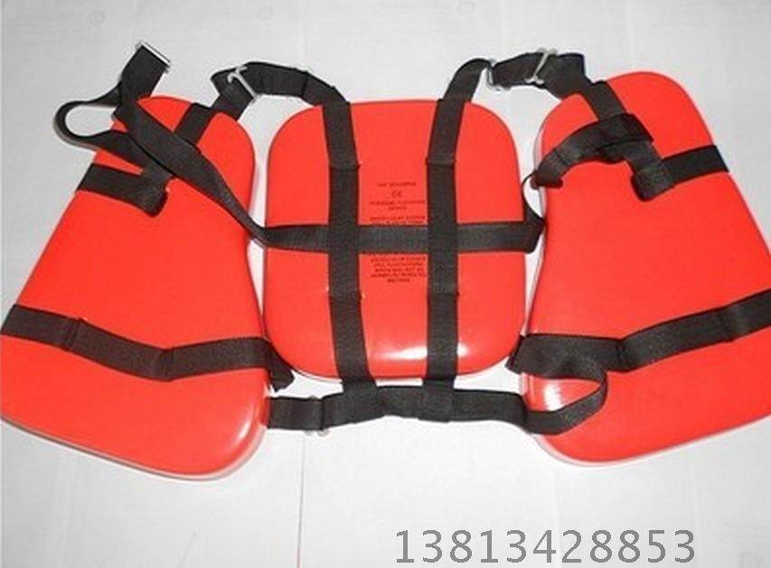 Large supply of three-piece life jacket ship inspection CCS certification marine life jacket environmental protection PVC foam life jacket