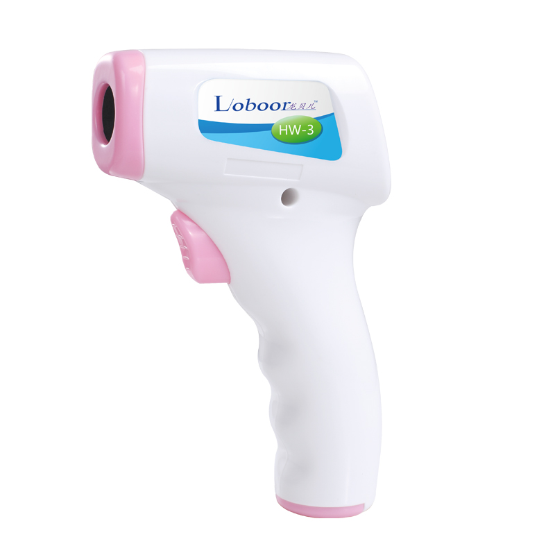LOBOOR∕龙贝儿hw-3红外体温度计家用婴儿宝宝非接触额温枪RK