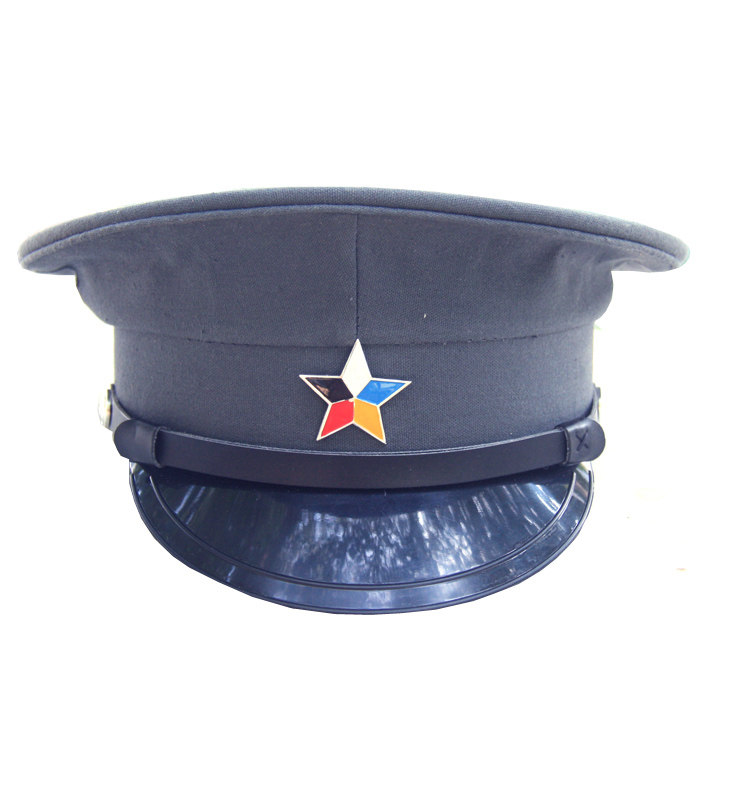 Film and television props Northern Expeditionary Army Hat Northern Expeditionary Army Big Brim Hat Northern Expeditionary Army Big Cap Smoke gray
