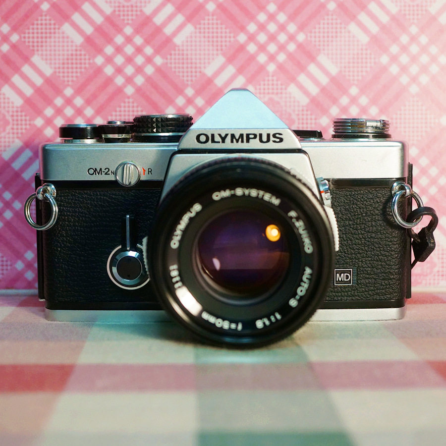 Vintage Olympus Olympus OM2 OM-2 50 1 8 Large aperture Full Metal Negative SLR Camera