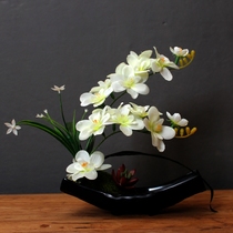 European imitation flower set fake flower silk flower flower decoration living room dining table home decoration small bonsai decoration