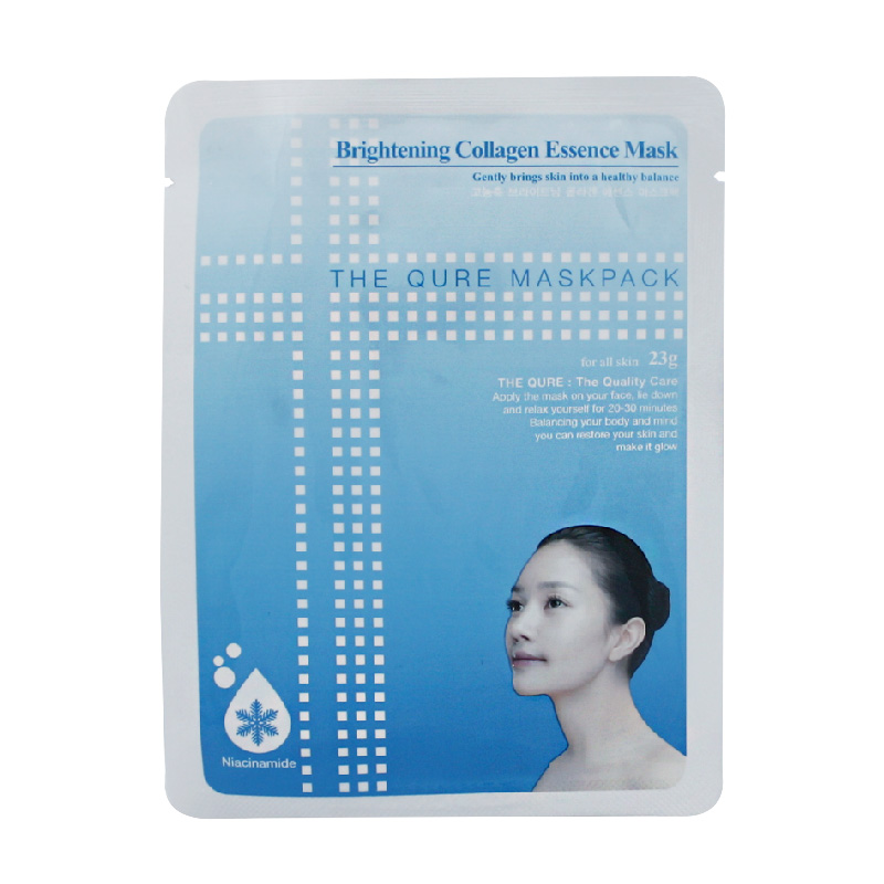 The Qure Maskpack秋冬季补水保湿美白淡斑胶原精华面膜贴 1pc