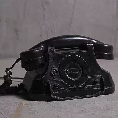 (Western antique old goods)Germany scoured back metal old telephone extension vintage retro decoration