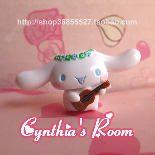 Cinnamoroll/Big-Eared Dog/Cinnamon Dog Mobile Phone Chain/Pendant/Nament 07-Year Hawaiian Guitar Cinnamoroll/Big-Eared Dog/Cinnamon Dog Mobile Phone Chain/Pendant/Nament 07-Year Hawaiian Guitar