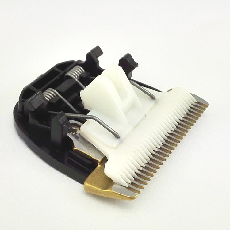 Comfort Belle Hairdresser Replaces ceramic cutter head Adult children Electric push cut titanium alloy Ceramic Knife head accessories