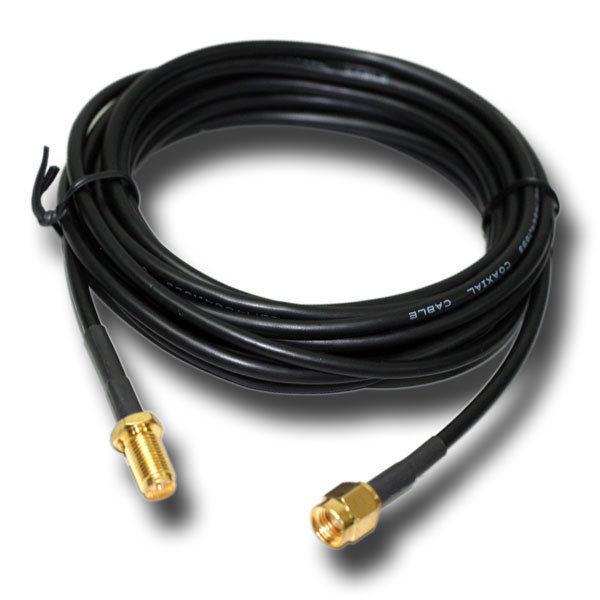 SMA adapter RG58 male to female cable RF feeder GPS GSM antenna extension cable