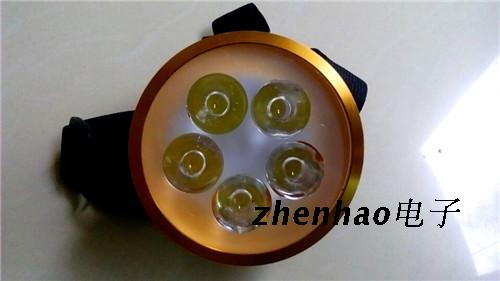 12V5 lamp beads new astigmatism head wear high bright LED energy-saving headlamp searchlight lighting rechargeable night fishing mine lamp