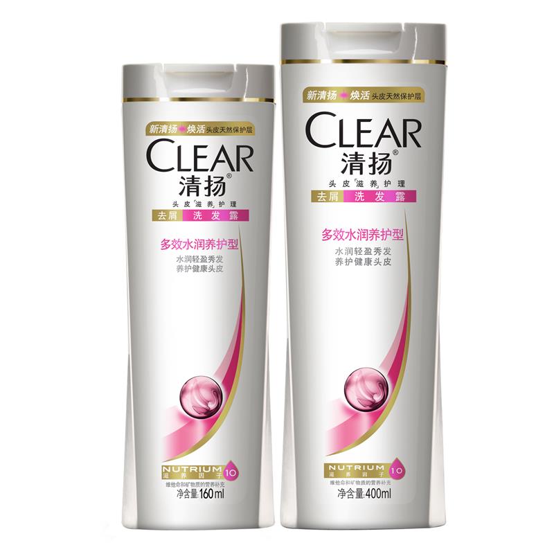 正品清扬洗发水露男女士去屑止痒洗头膏洗头水洗发膏多规格包邮